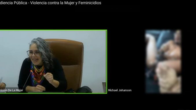 El hackeo sucedió durante la intervención de la congresista María José Pizarro.