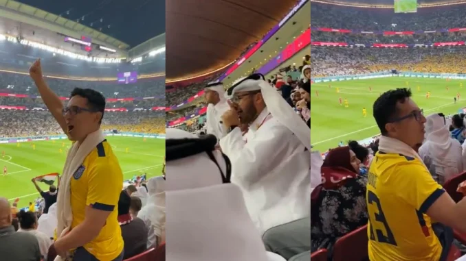 Ecuador, Catar, Mundial, Catar 2022, partido, hinchas, video, viral, Q’Hubo Medellín