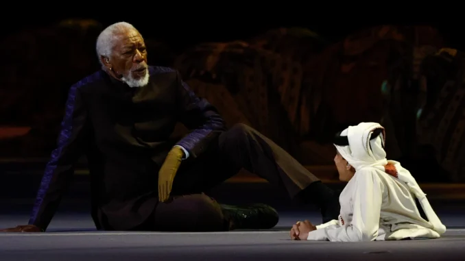 Morgan Freeman, Catar 2022, inauguración, Catar, estadio Al Bayt, Mundial, Q’Hubo Medellín
