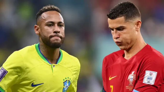 Neymar y Cristiano Ronaldo