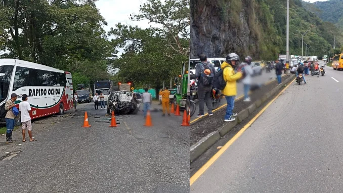 Graves accidentes de tránsito en Antioquia dejan 6 muertos