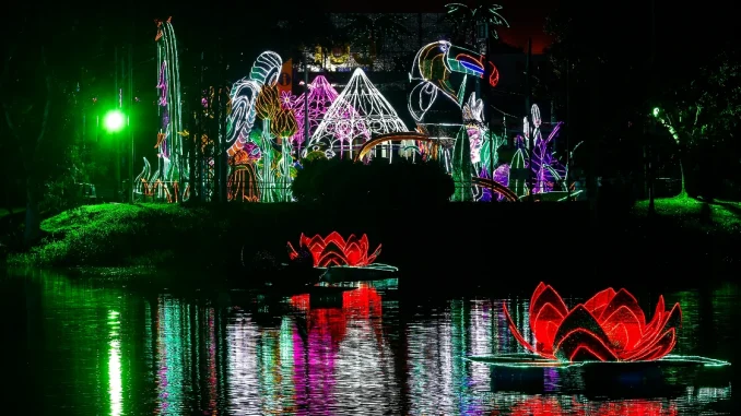 Alumbrados, Navidad, época decembrina, Parque Norte, Medellín, Q’Hubo Medellín