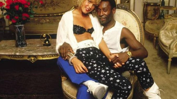 Pele y Xuxa.