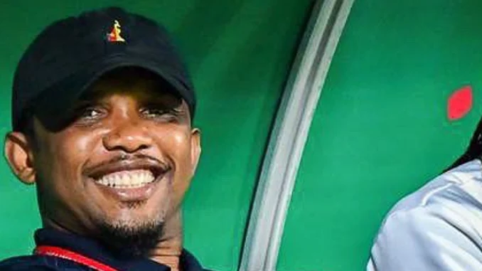 Samuel Eto'o se salió de la ropa.