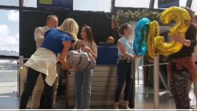 Celebración aeropuerto de Rionegro