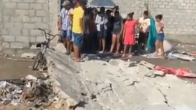 Un muro le cayó encima a dos niños en Tasajera y murieron