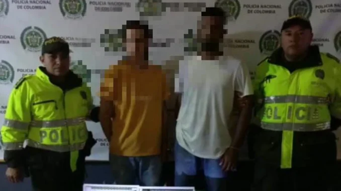 presuntos ladrones capturados