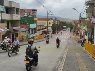 En esta zona de Manrique murió una de las mujeres, de 19 años, en un accidente de tránsito.