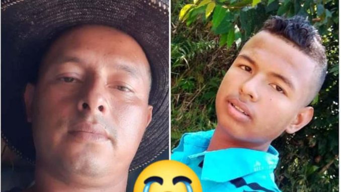 2 personas cayeron a un campo minado