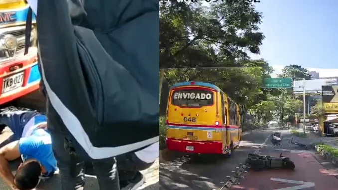 El accidente ocurrió a las 9 de la mañana. El motociclista no presentó heridas de consideración.