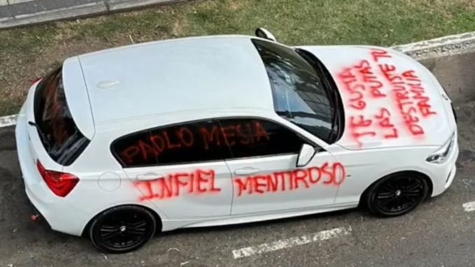 Carro de hombre infiel