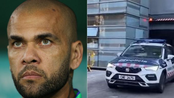 Dani Alves detenido en Barcelona