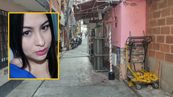 Gina PAola Bocanegra, primera mujer asesinada en Medellín en 2023.