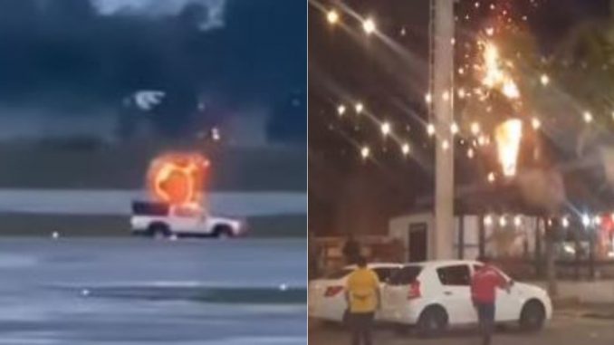 Incidentes con globos en Rionegro
