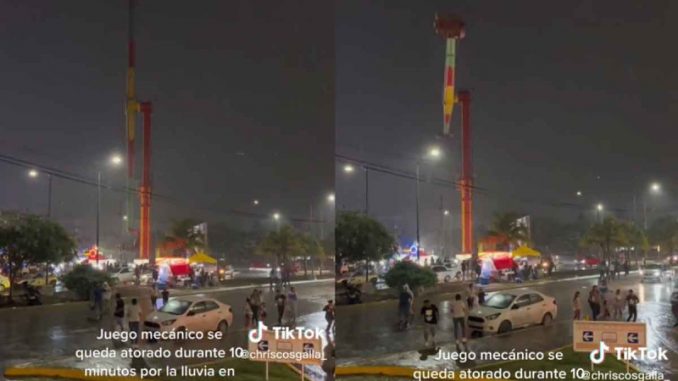 Atracción mecánica falló