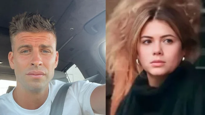 Piqué subió la primera foto oficial con su nueva pareja, Clara Chía