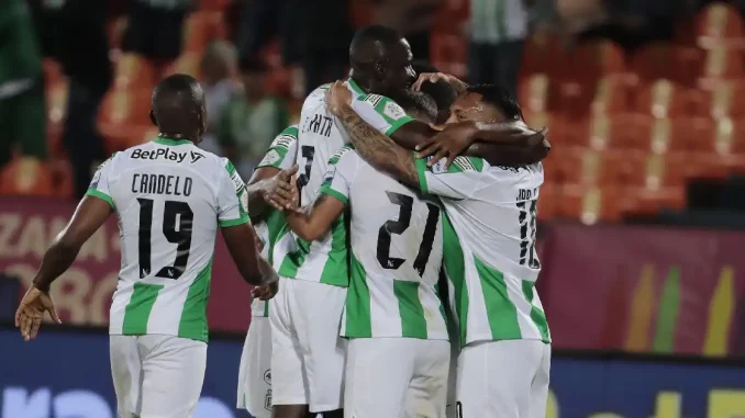 celebración atlético nacional