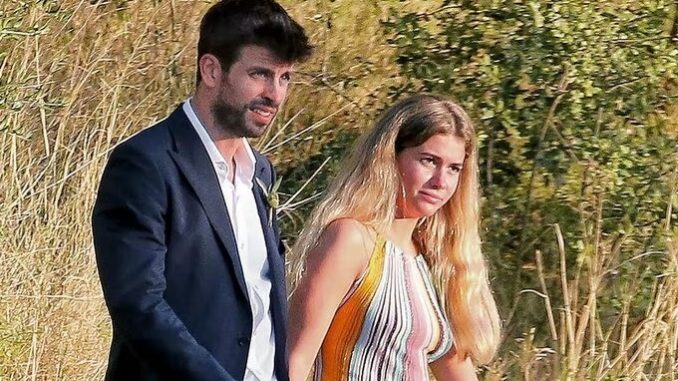 Gerard Piqué y Clara Chía.