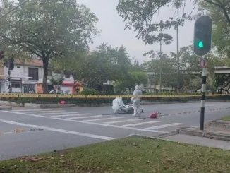 El accidente de tránsito sucedió en Campoamor.
