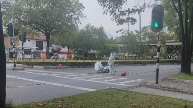 El accidente de tránsito sucedió en Campoamor.