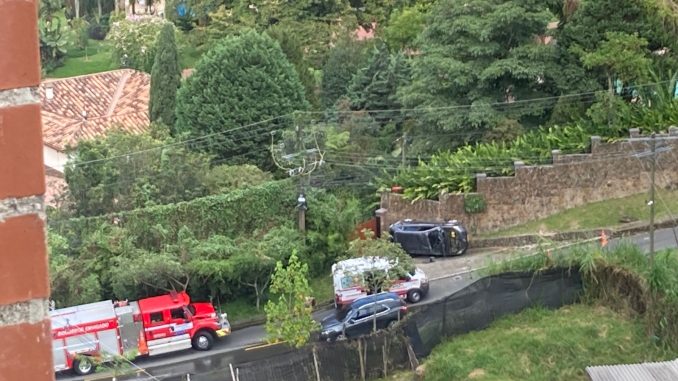 Accidente en El Escobero