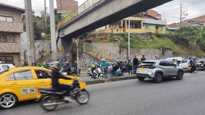 Un carril de la autopista Norte estuvo cerrada.