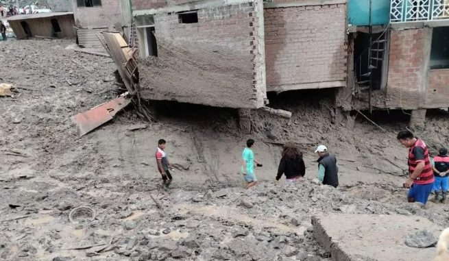 Avalancha en Perú