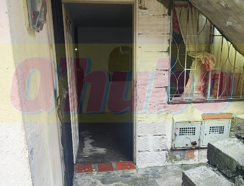 En esta casa fue encontrada la moto.