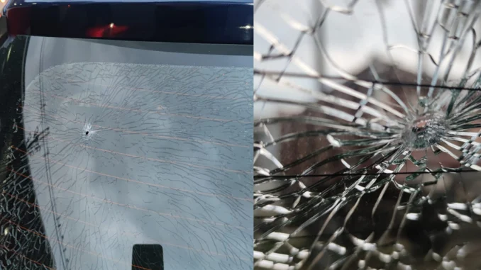 El hombre denunció que fue atacado con lo que sería un balín.