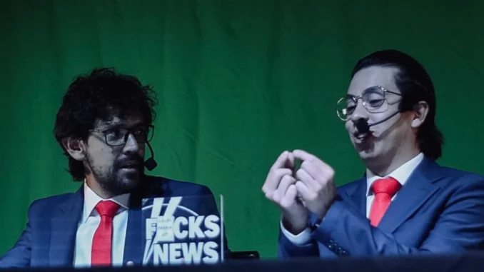 Los comediantes se burlaron en vivo del feminicidio.