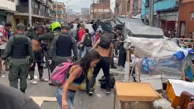 Incautación, Policía, armas blancas, estupefacientes, centro de Medellín, operativo, Q’Hubo Medellín