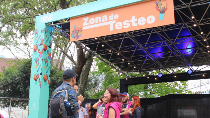 Zona de testeo