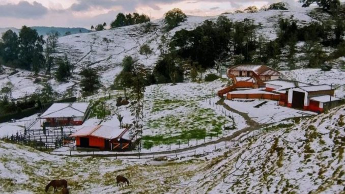 Granizada en Antioquia