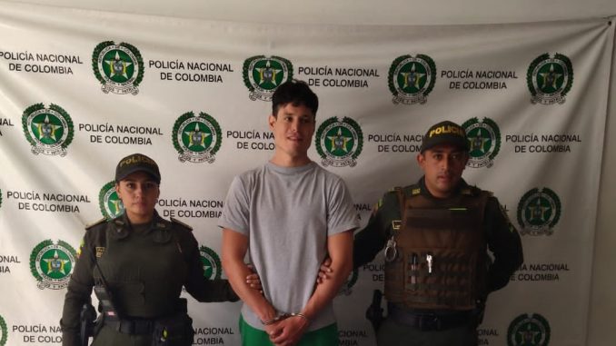 El joven fue detenido en Itagüí.