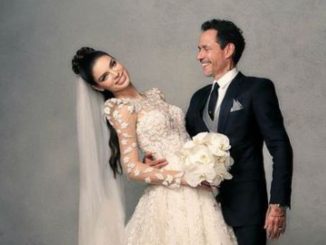 Marc Anthony y Nadia Ferreira