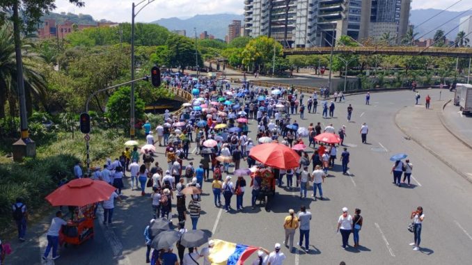Movilizaciones en apoyo a Gustavo Petro