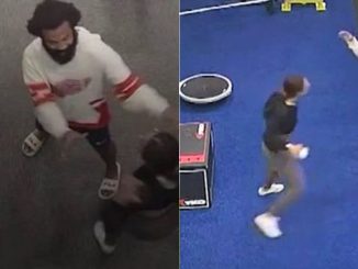 Mujer enfrentó a hombre en gimnasio