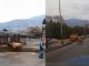 El novillo corrió por toda la autopista.