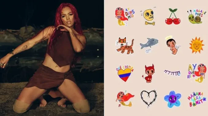 Stickers-de-Karol-G-en-WhatsApp