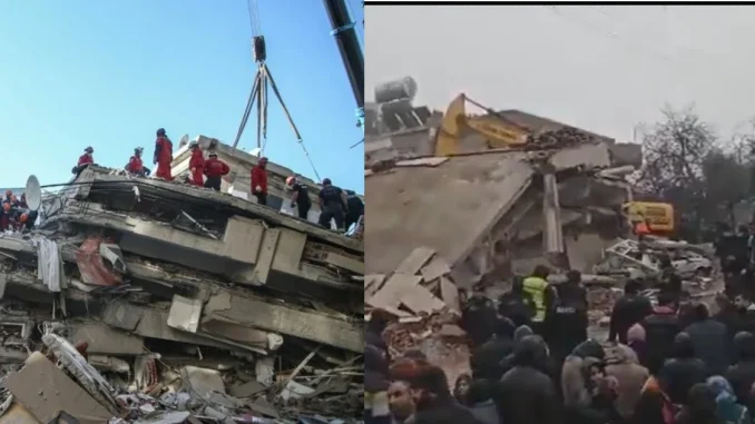 Duros imágenes y videos del terremoto en Turquía y Siria.