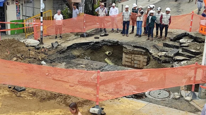 Tubo daño en Manrique