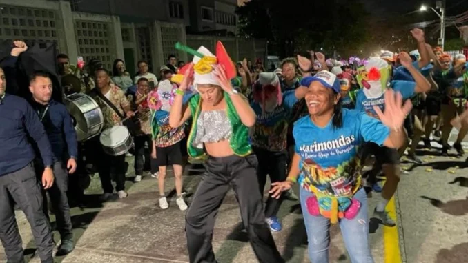 La primera dama, Verónica Alcocer, publicó varios videos asistiendo a los eventos del Carnaval.