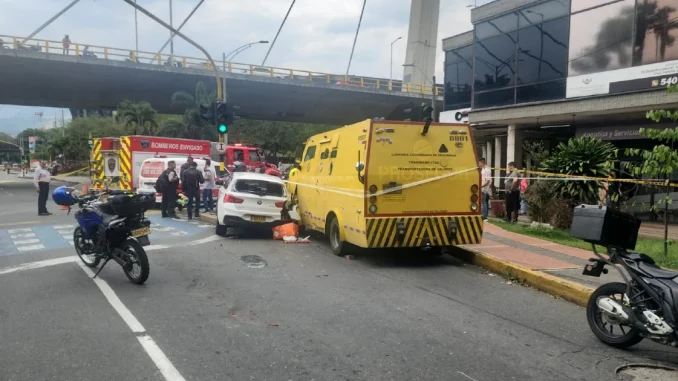 Accidente en Envigado