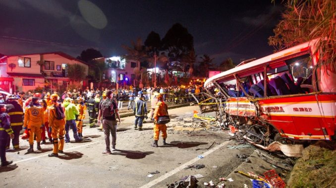 Uno de los accidentes ocurrió en Copacabana.