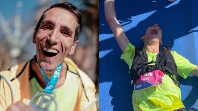 Alex Roca, deportista con discapacidad