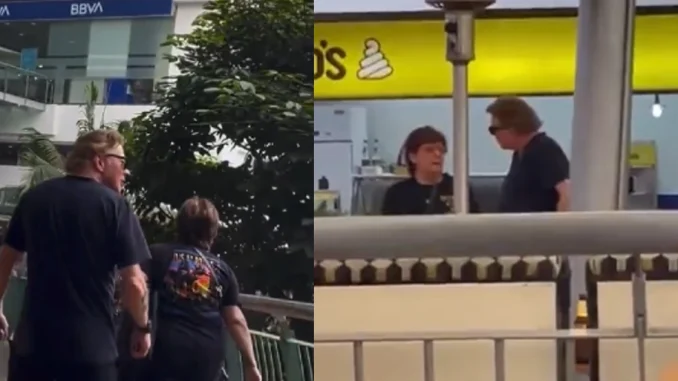 Axl Rose, vocalista de Guns N' Roses, habría sido visto caminando en un centro comercial de Medellín.