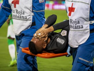 Lesión de Kevin Mier en clásico