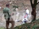 El cuerpo fue hallado flotando en horas de la mañana en la quebrada La Ayurá de Envigado.