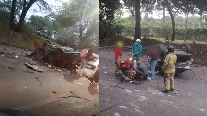 El accidente en la avenida Regional dejó 3 personas heridas.