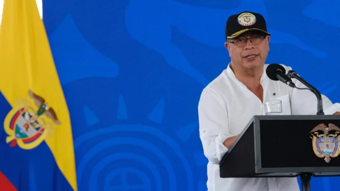 Presidente de Colombia Gustavo Petro